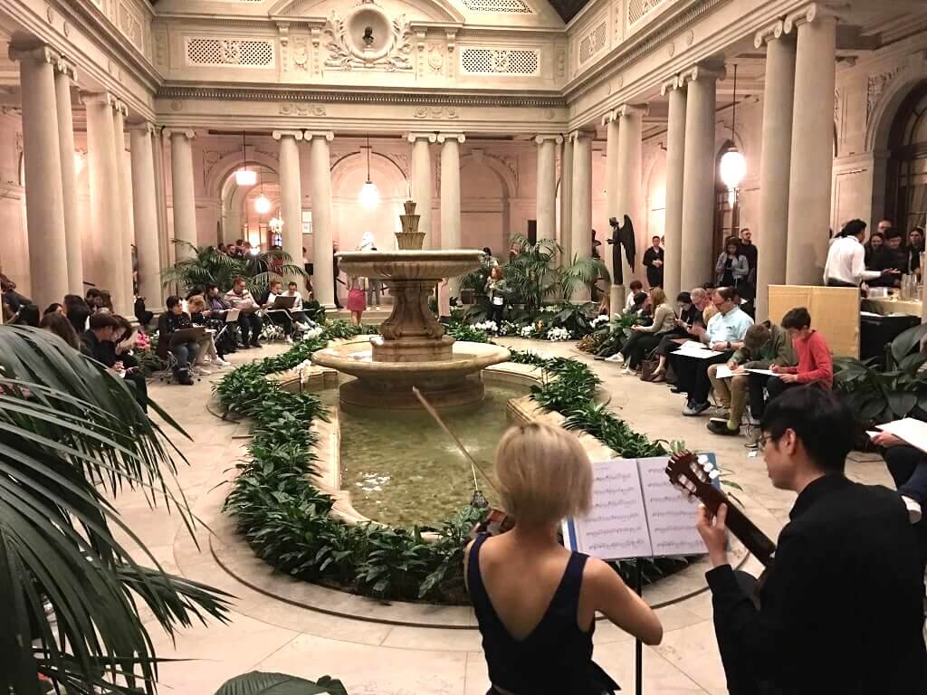 The interior of the Frick Museum one of the underrrated places in YC