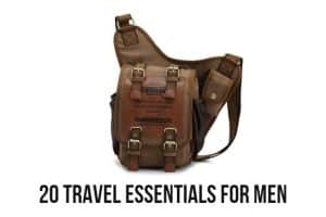 travel essentials for men