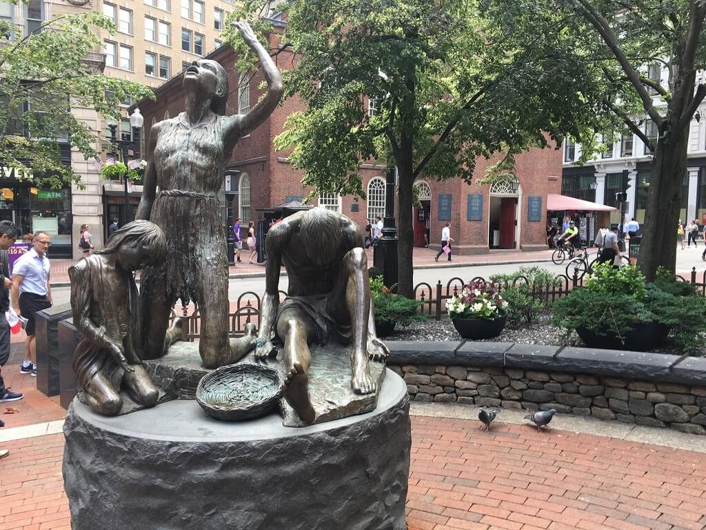 Irish Famine Memorial in Boston 2-day itinerary 