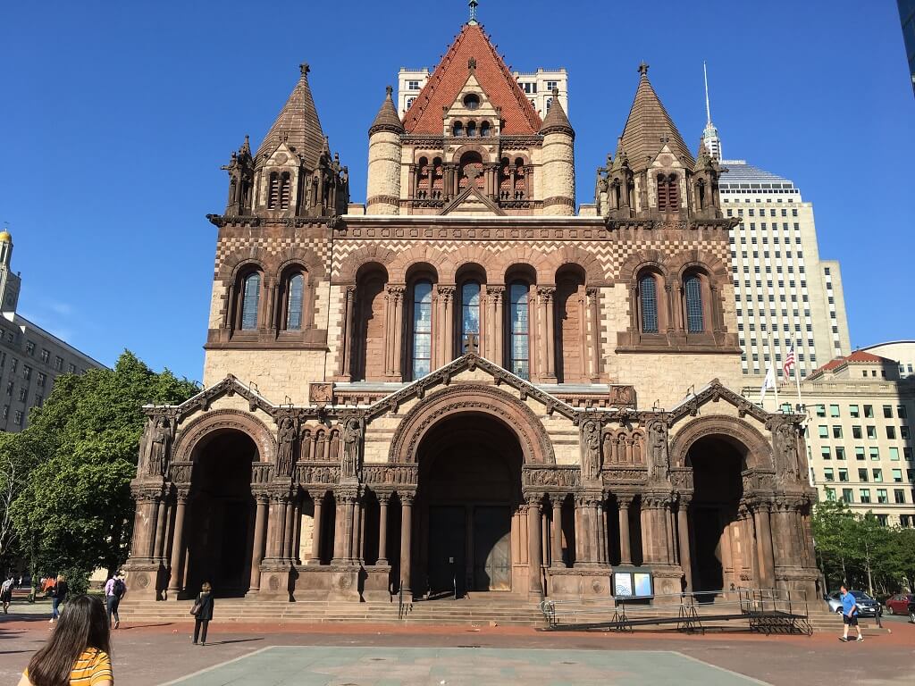 Trinity Church on Boston's Copley Square