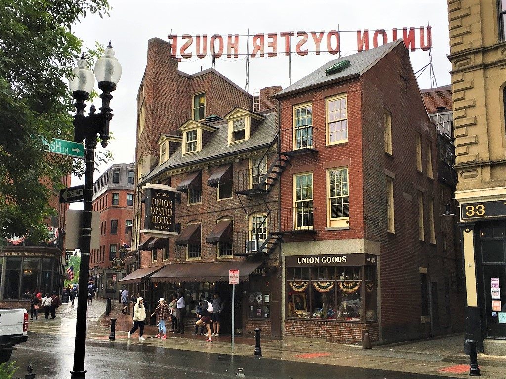 Boston's historican Union Oyster House in Boston 2-day itinerary