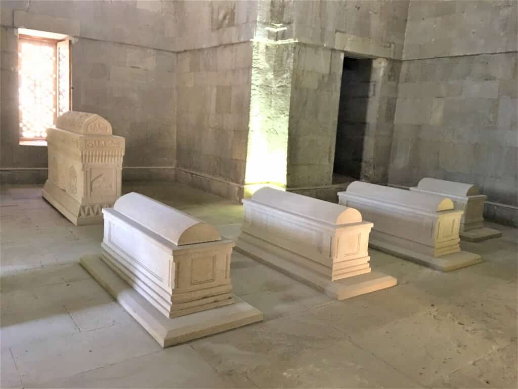 tombs of the Shirvanshahs in Baku Azerbaijan
