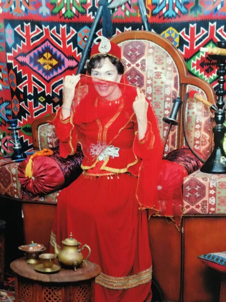 Talek in Azerbaijani costume. 