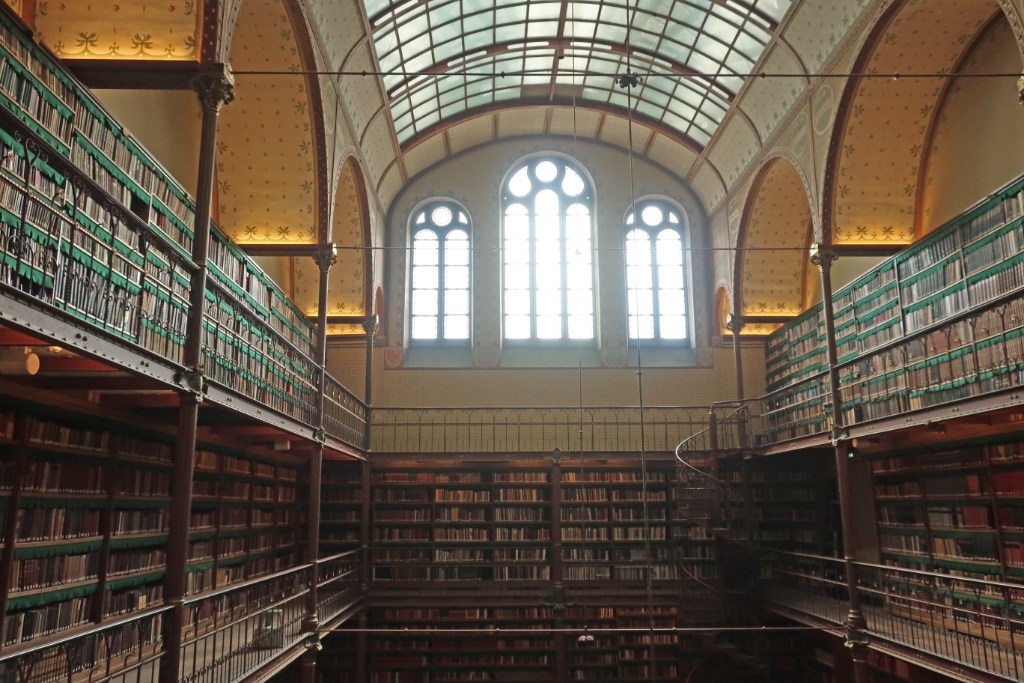 Interior of the Cuypers Library at Rijksmuseum