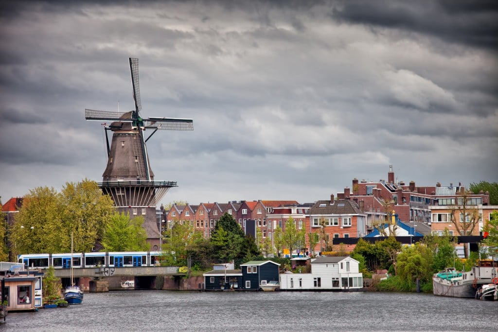 Windmill in Amsterdam