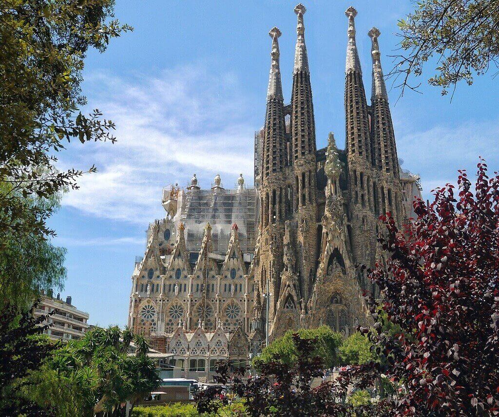 La Sagrada Familia in Barcelona