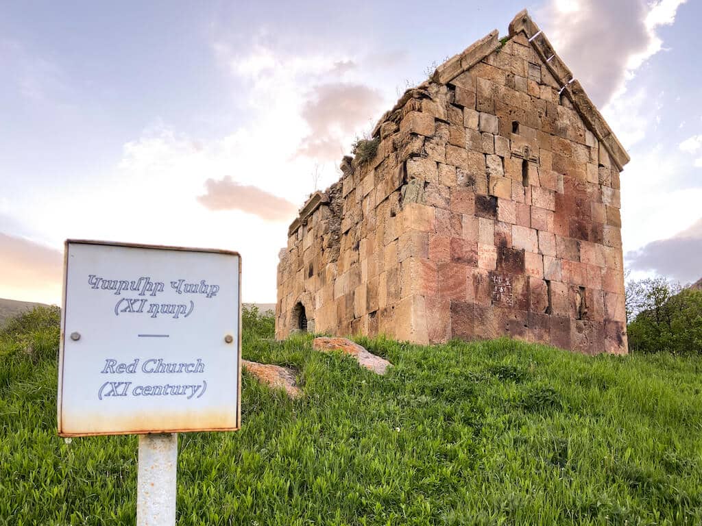 Monastery ruin in Armenia