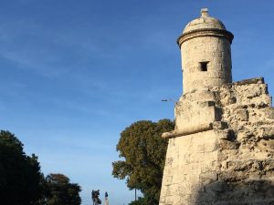 Colonial lookout tower