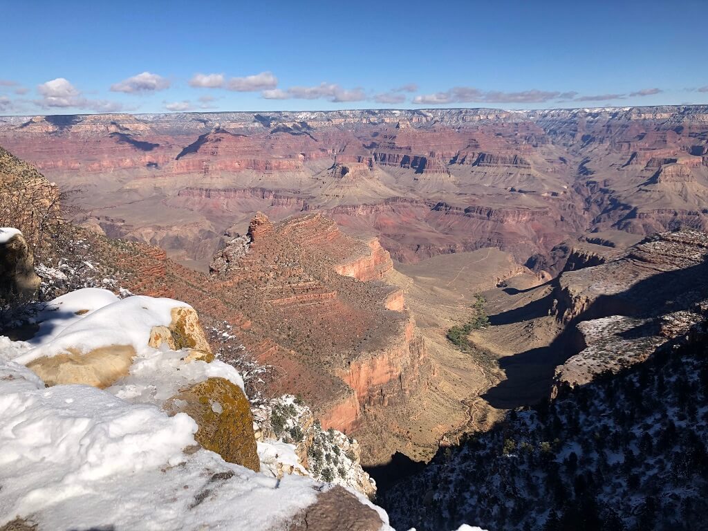 Grand Canyon seen on RV adventure