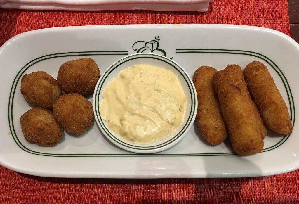 croquettes on a plate