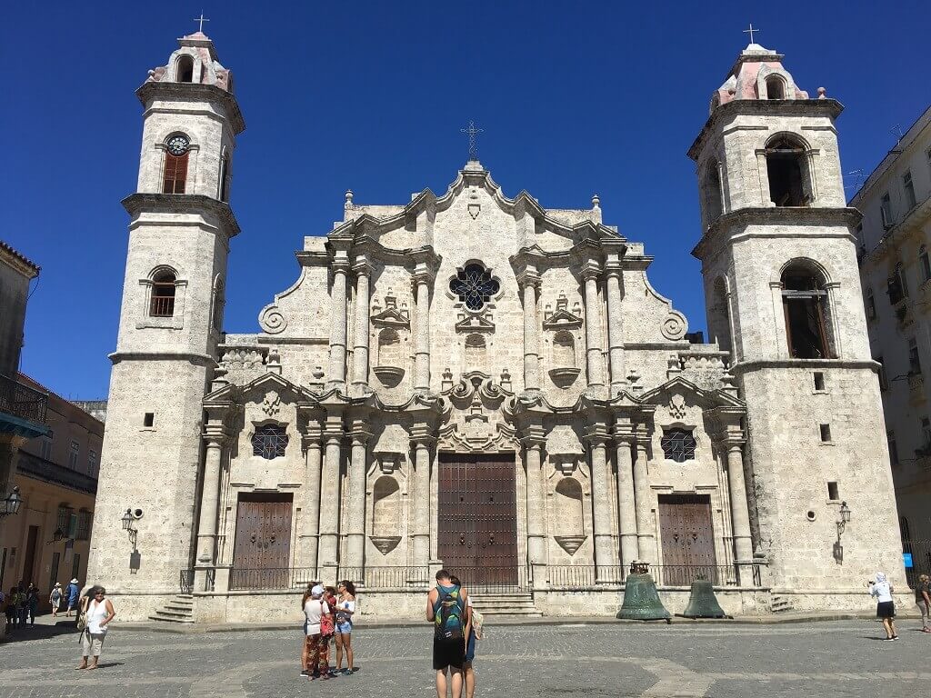 A great Havana experience is visiting the Havana Cathedral 