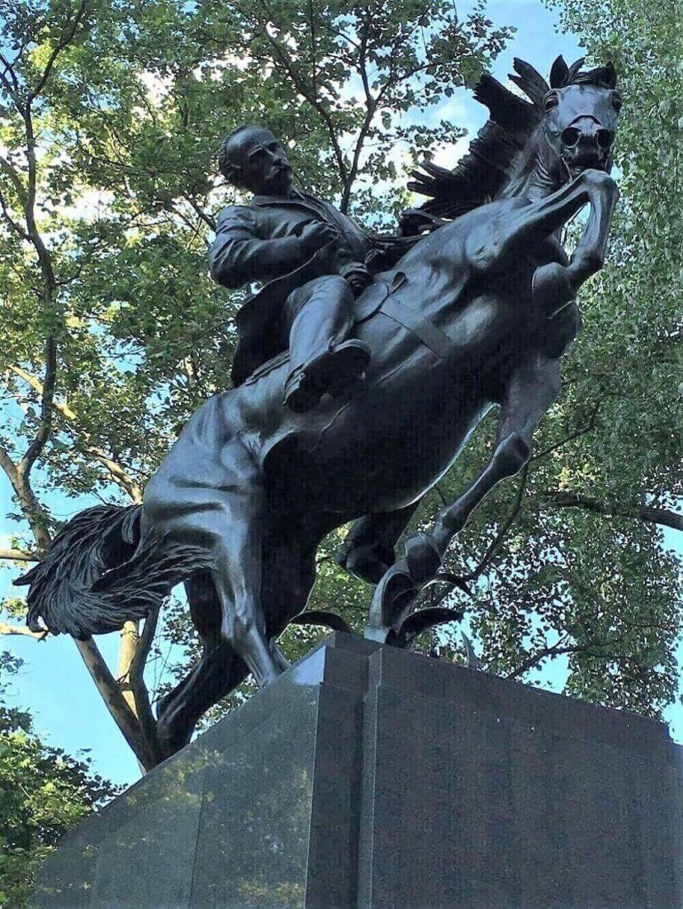 Statue of Jose Marti in New York City