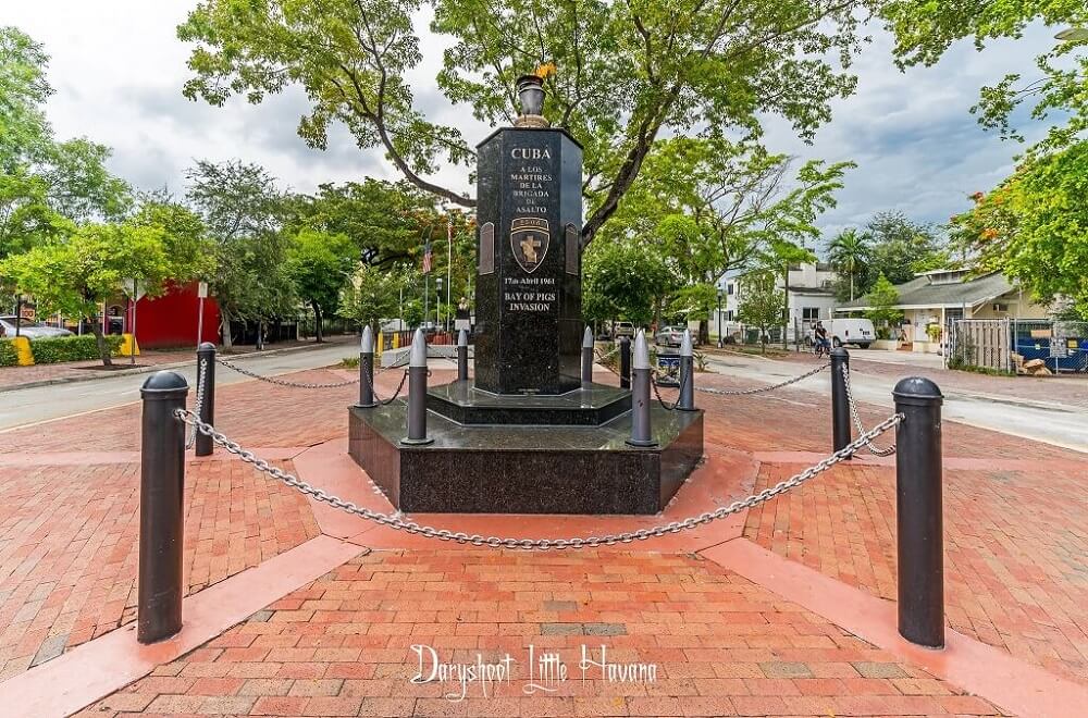 Monument to the recruits of the Brigade 2506.