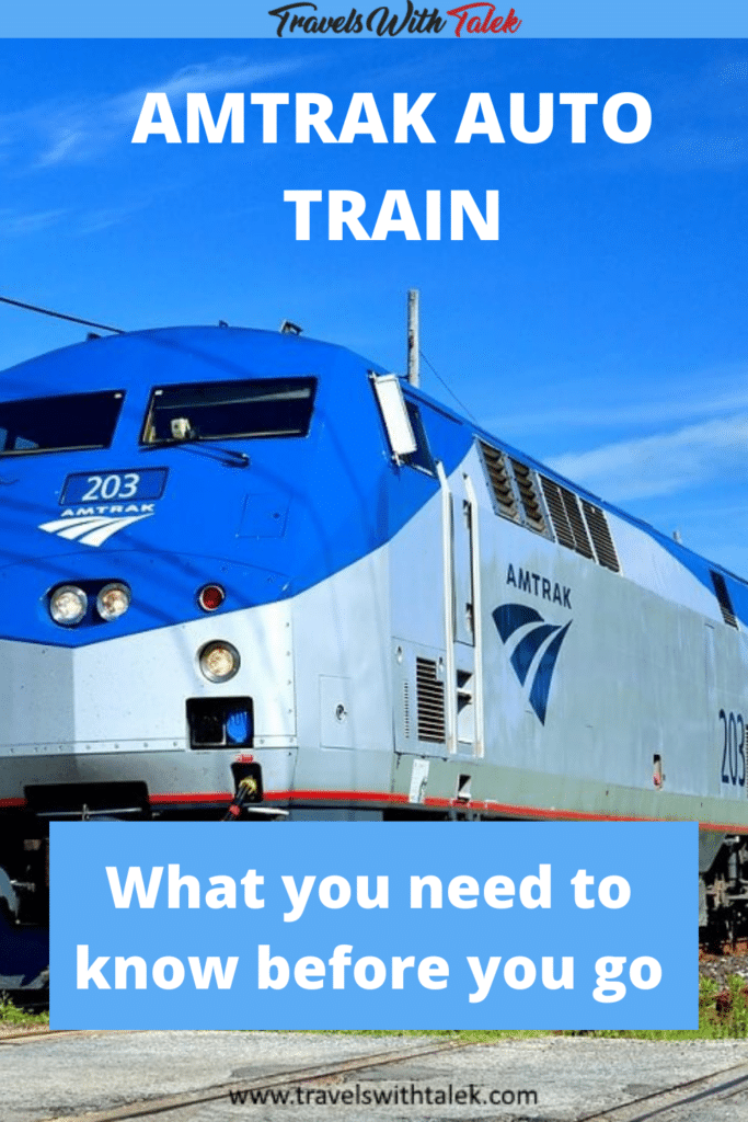 Amtrak auto train to Florida