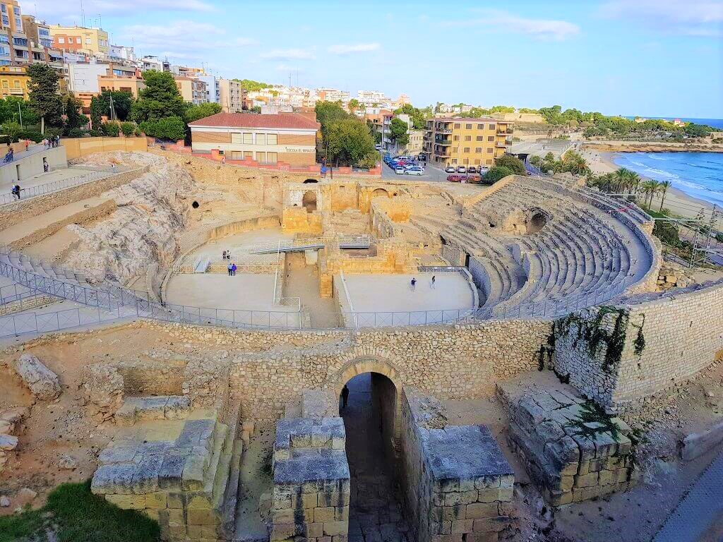 The bullring of Tarragona.