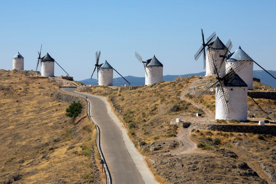 Windmills in Spain