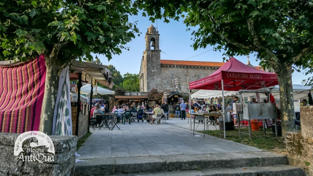 A festival in Galicia, Spain