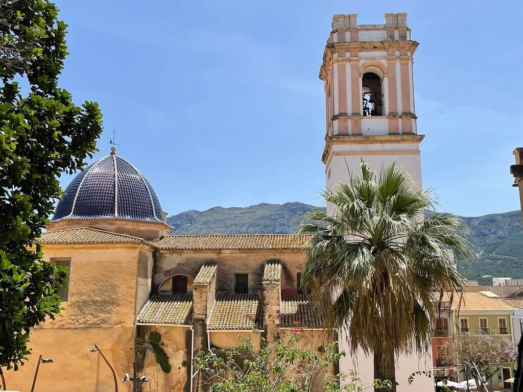 A church in Denia we found on our southern Spain road trip.