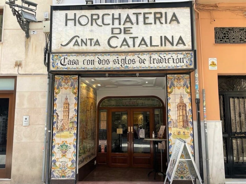 An "horchateria" in Valencia. A must experience treat on your 2-day Valencia itinerary