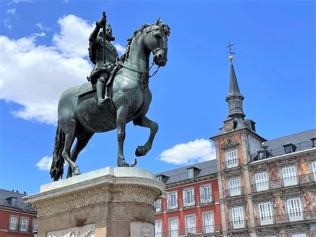 Madrid's Plaza Mayor is a must visit on your 2 days in Madrid