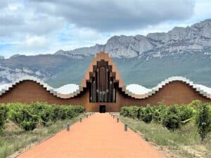 Ysios Winery in northern Spain