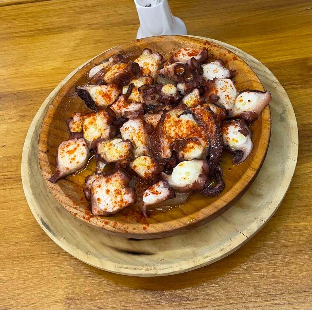 Octopus dishes are plentiful on a northern Spain road trip
