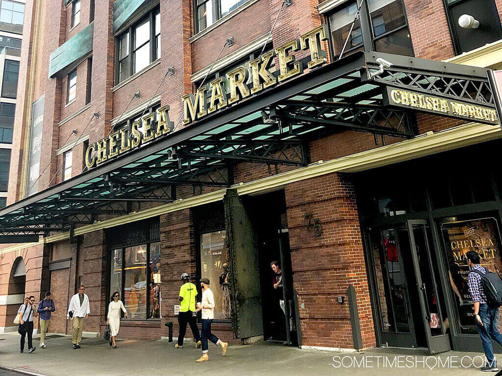 The front of Chelsea Market