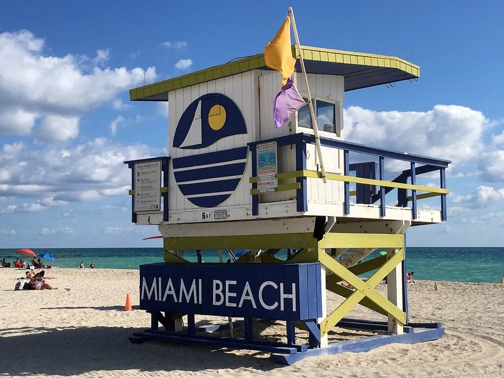 South Beach lifeguard station. Great place to start your 3 days in Miami