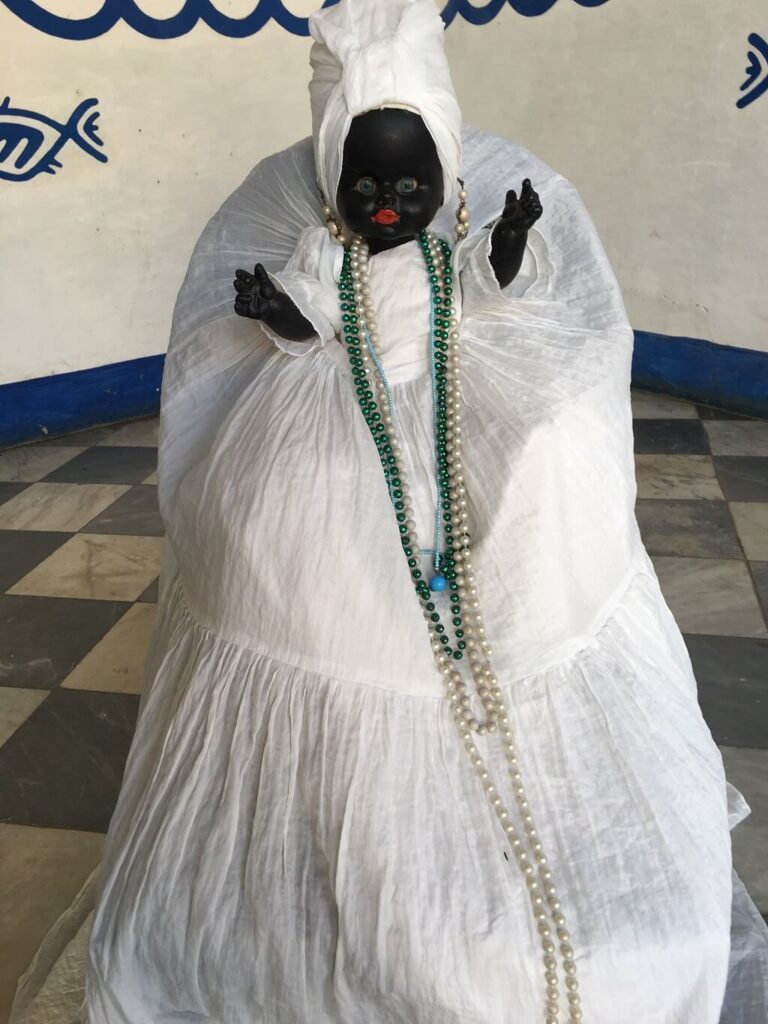 A Santeria doll in Trinidad, Cuba
