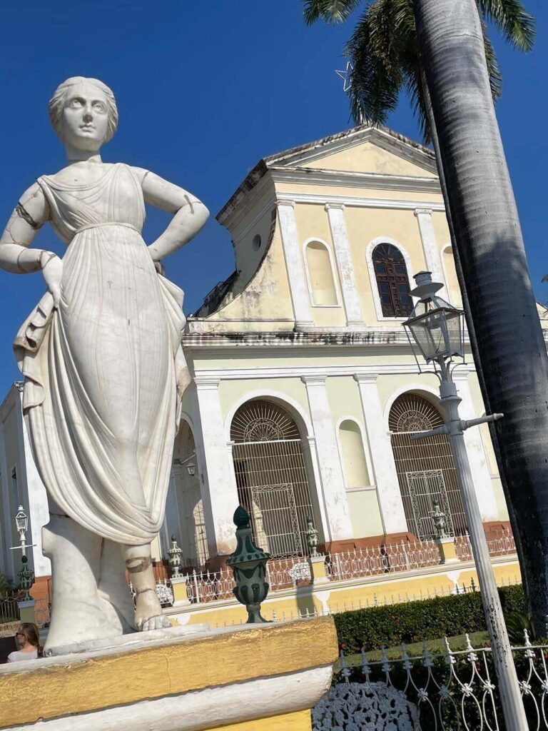 The church of the holy trinity in Trinidad, Cuba