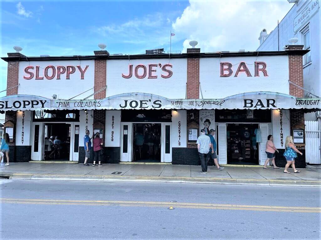 Sloppy Joe's Bar on Duval Street is a place to visit on your weekend in Key West