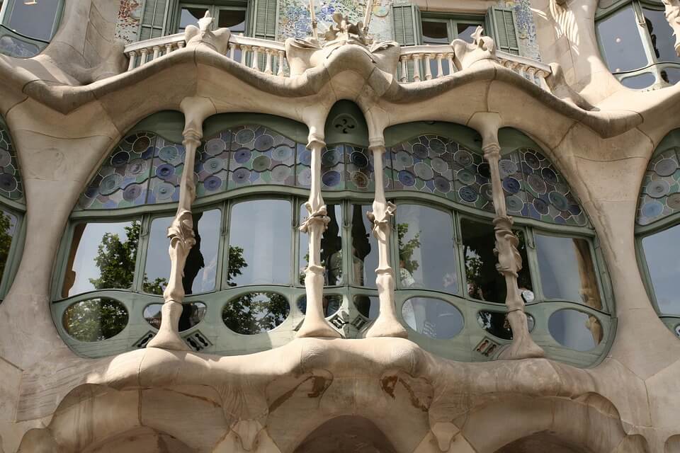 Spain is famous for its architectural marvels like this Gaudi masterpiece