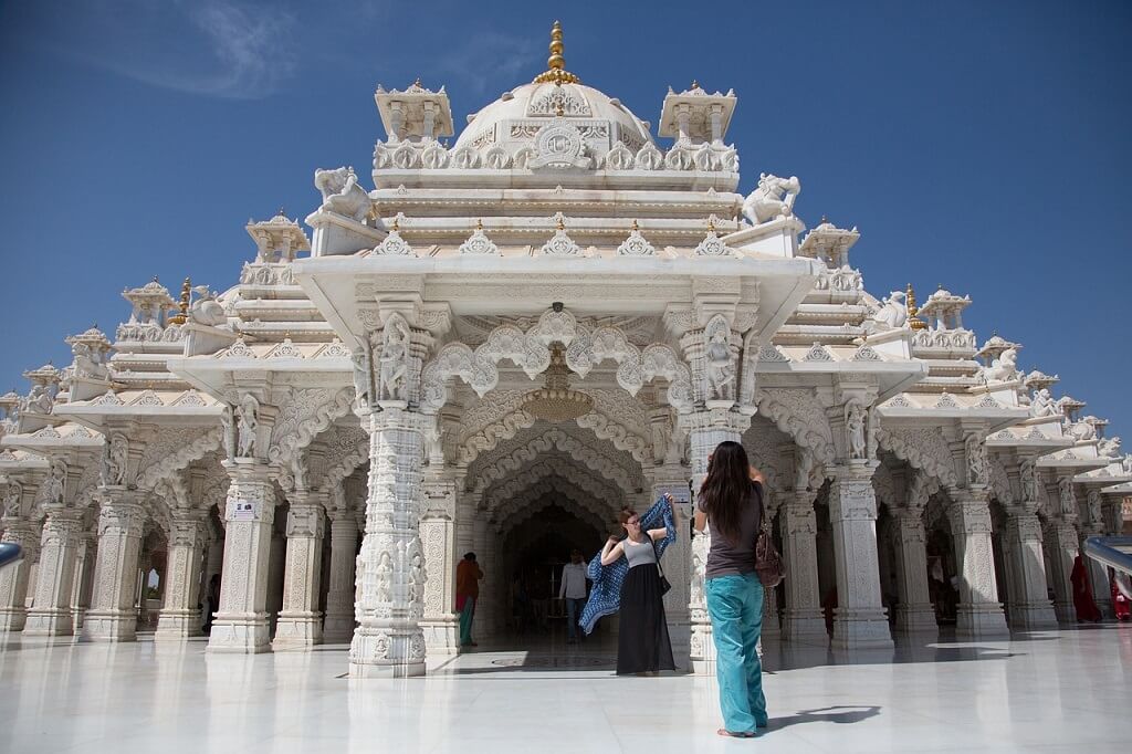 White temple in India