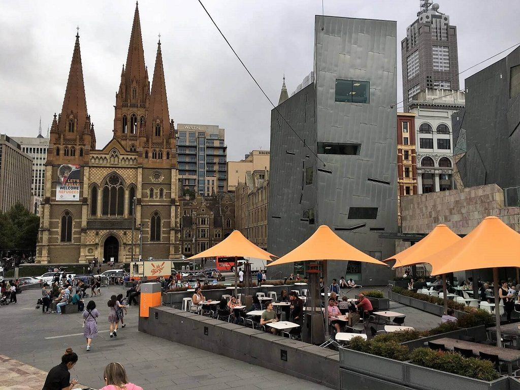 Federation Square in Melbourne 