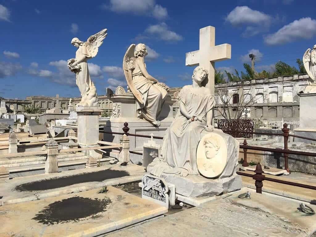 La Reina Cemetery in Cienfuegos, a day trip from Trinidad