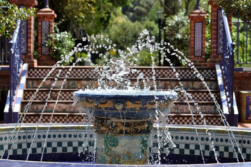 Fountain in Buenos Auires park