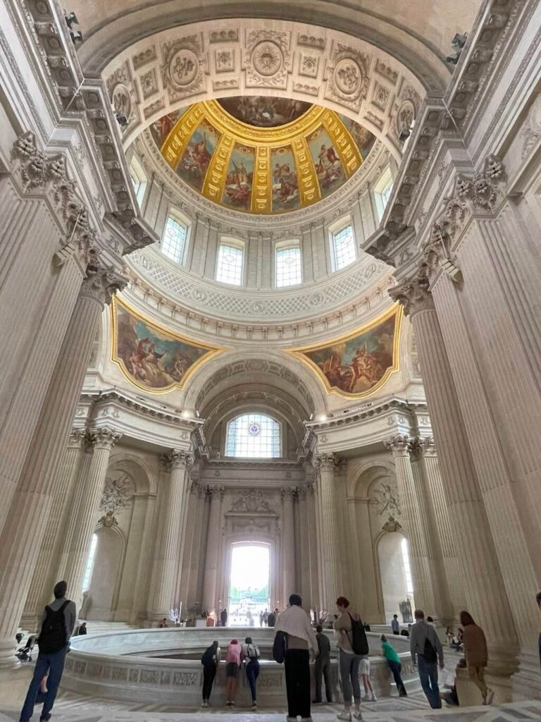 Dome of the Saint Louis Cathedral in Paris