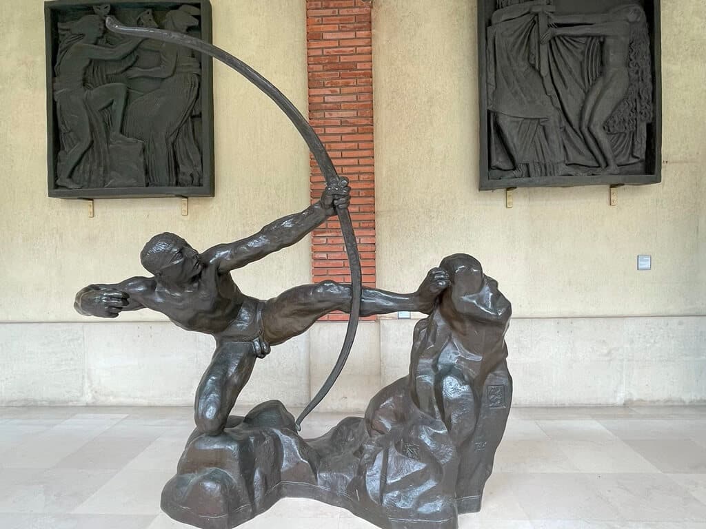 The Archer at Musee Bourdelle, a Paris off the beaten path museum