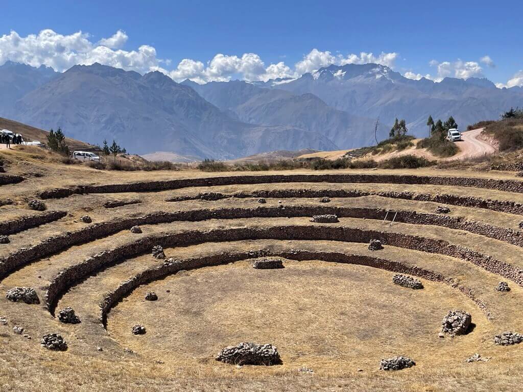 One of the Moray rings in Peru, definitely one of the most interesting things to see in Peru