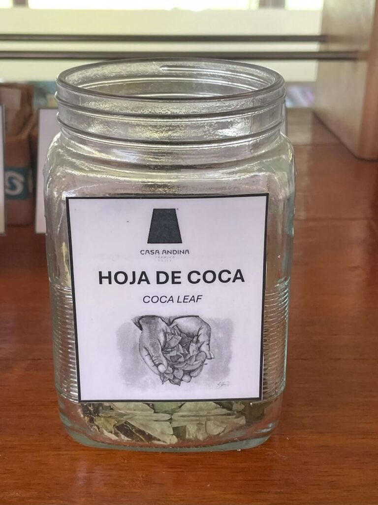 Coca leaves, unique to Peru, is one of the interesting things in Peru