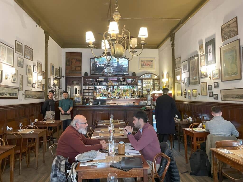 Interior of Cafe Brasileiro