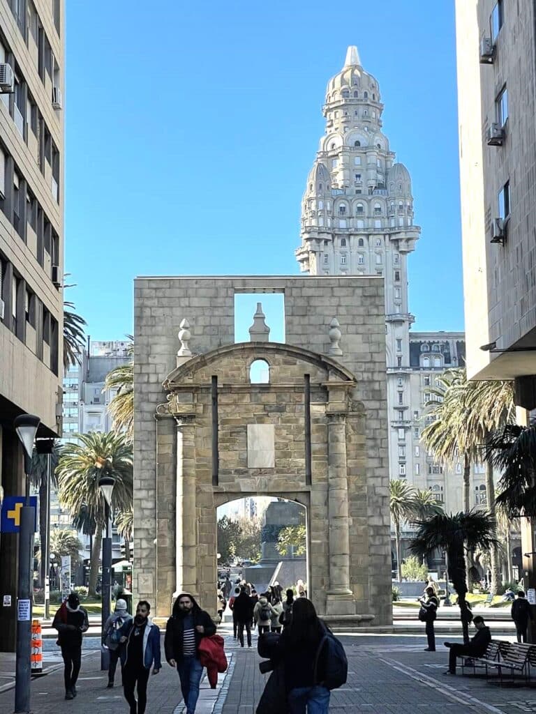 Visiting Plaza Independencia is one of the best things to do in Montevideo