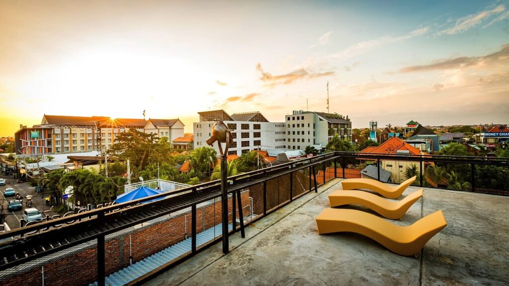 Hostels for over 50s are not your mom's hostel. A rooftop hostel