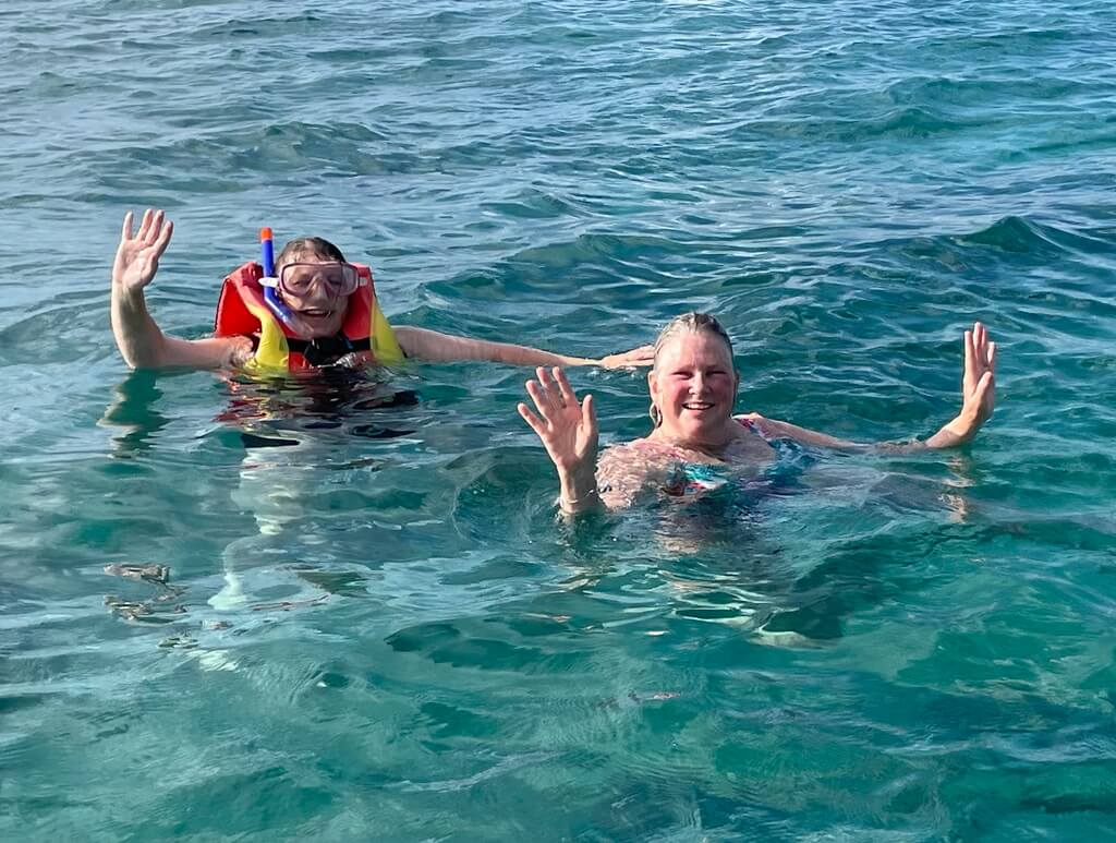 snorkeling was one of the best things to do during my 10 days in Cuba