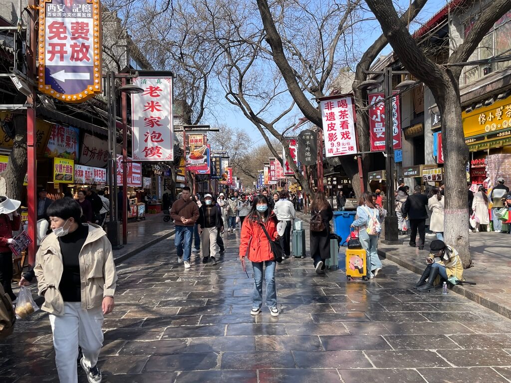 The Muslim Quarter is one of the things to see in Xi'an