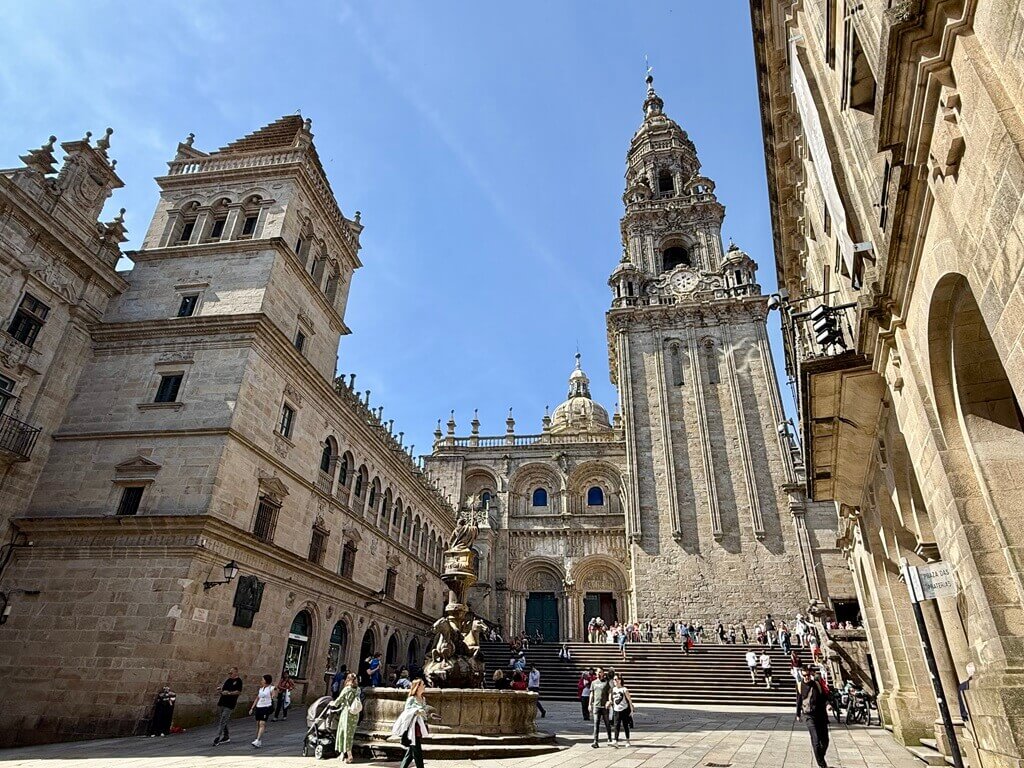 Praza de la Prateria in Santiago de Compostela