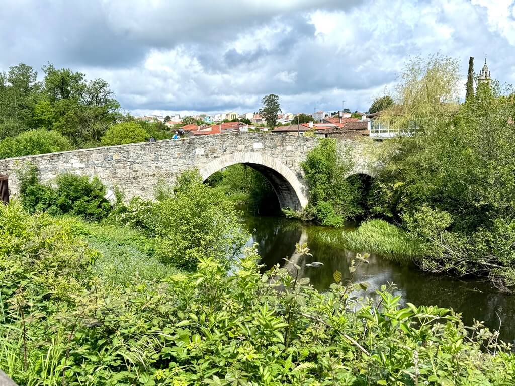 A Roman bridge on the Camino de Santiago