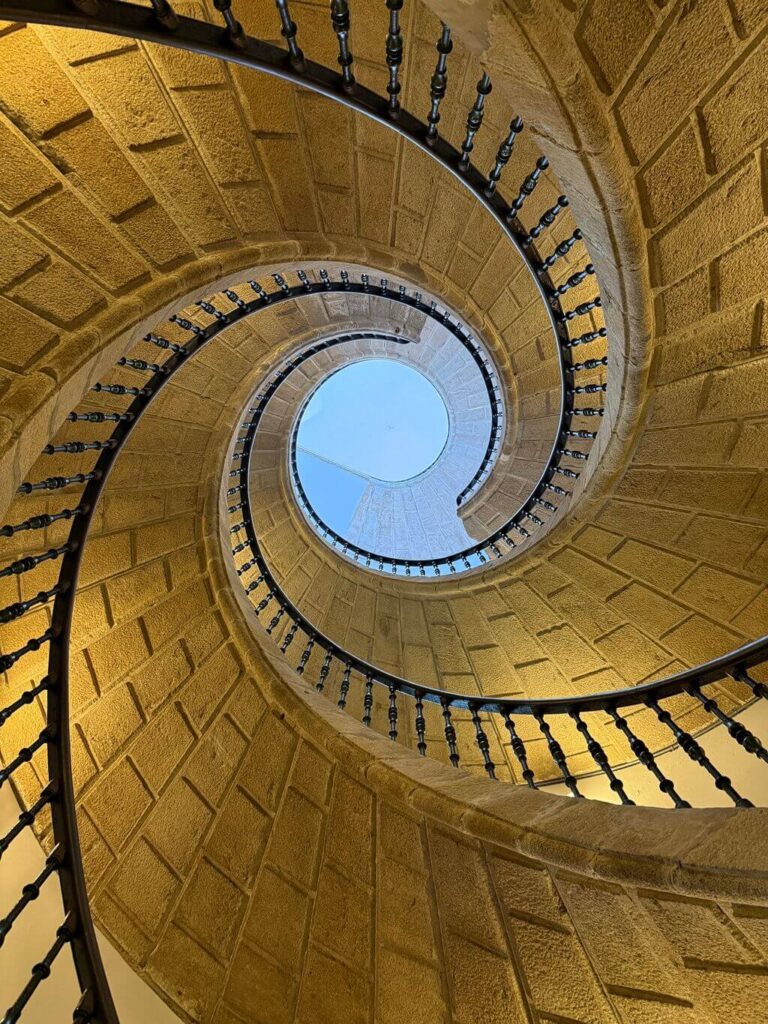 Staircase of the Museum of the Galician people