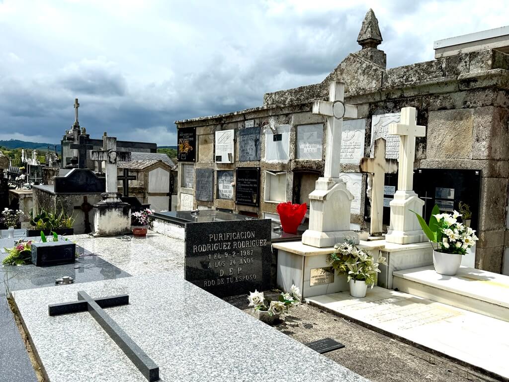 a cemetery