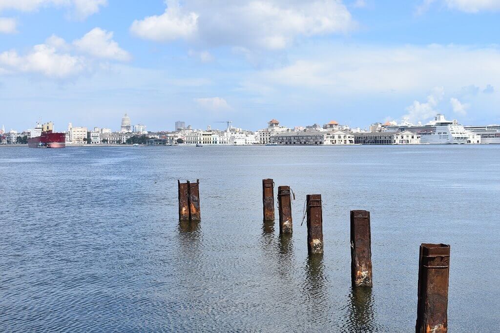 The port of Regla